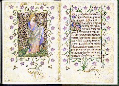 St Lucy from Michelino's Prayerbook
