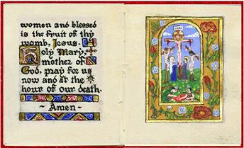 Ave Maria and Crucifixion